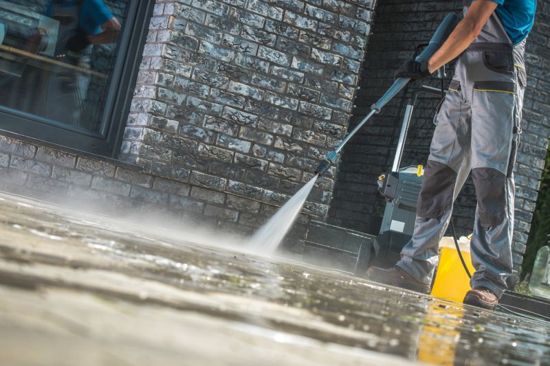 Power Wash Equipment in Use